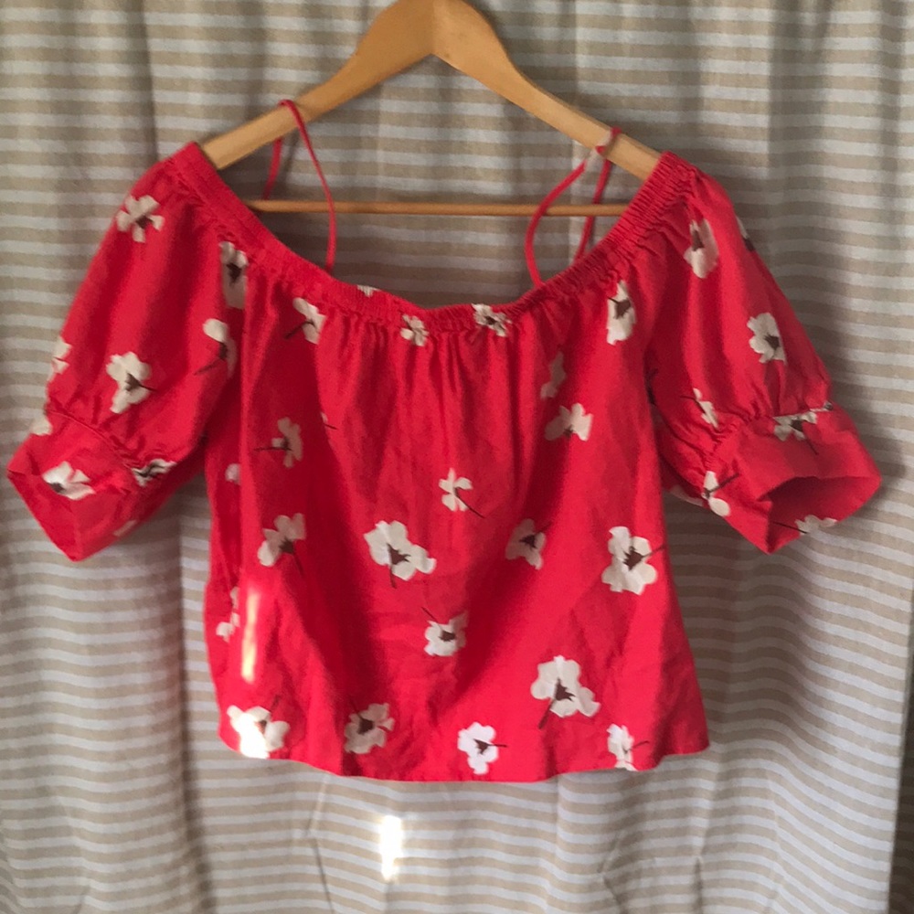 NWT Linen blend top